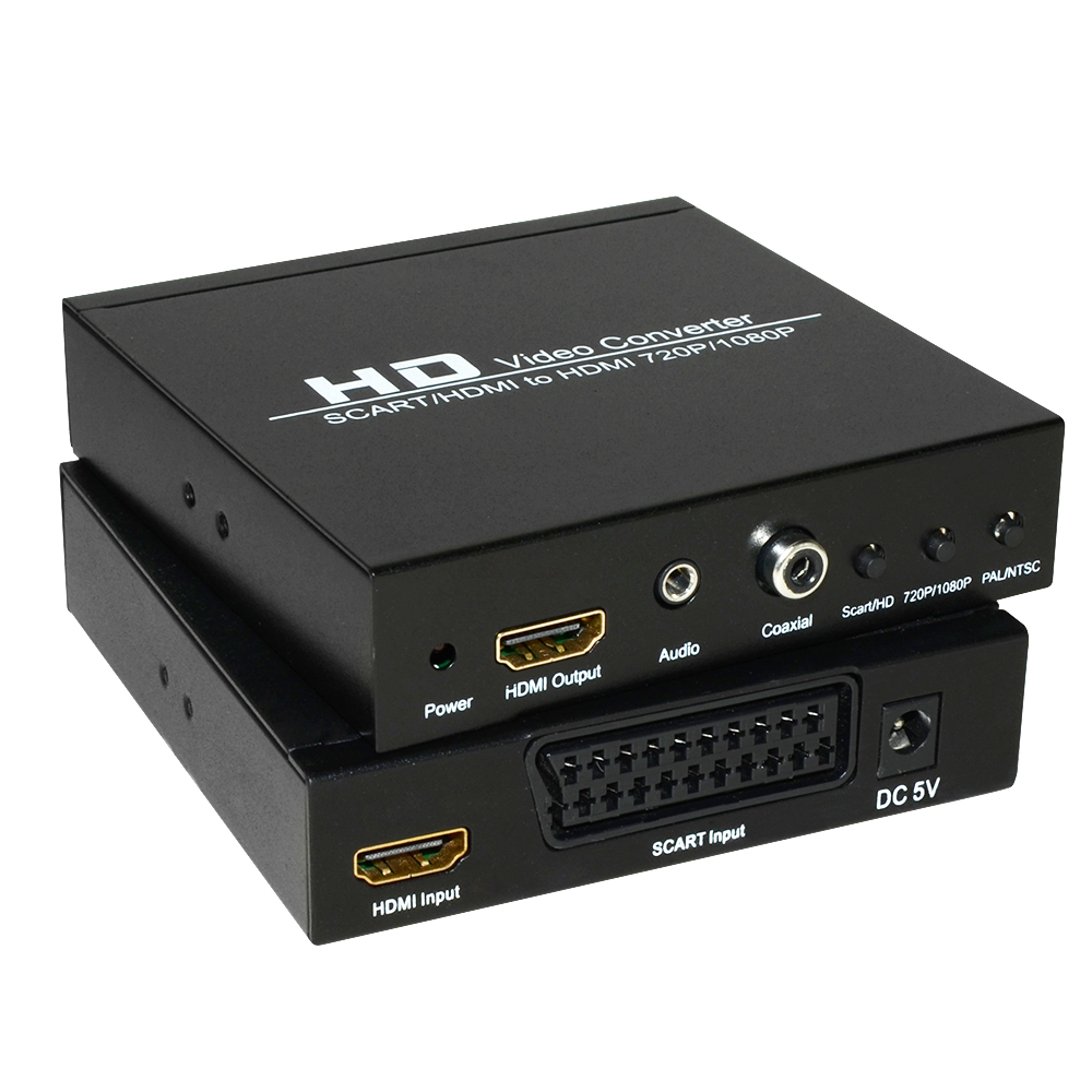 HMCV041A SCART + HDMI TO HDMI CONVERTER gmaxtech
