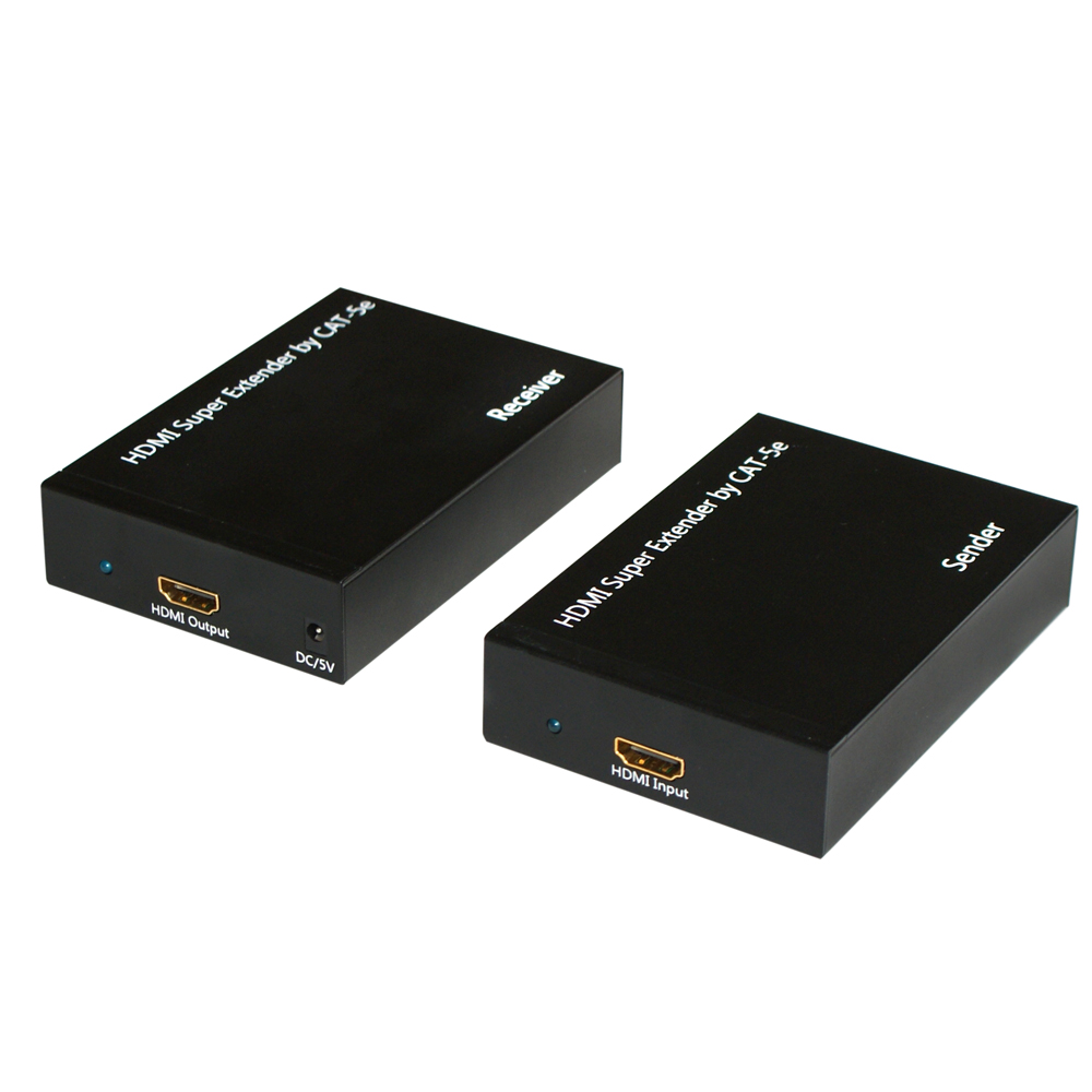 HM-ET04 HDMI SUPER EXTENDER( BY CAT5E/6/7 CABLE )